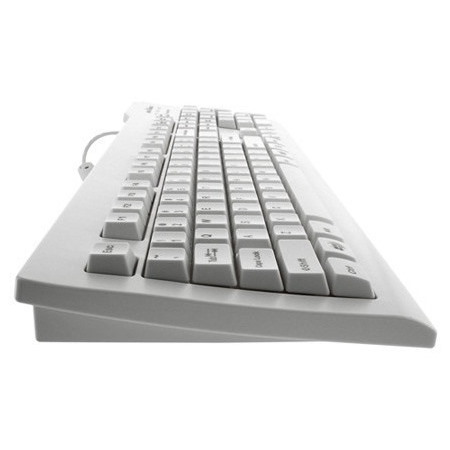 Seal Shield Silver Seal Keyboard - Cable Connectivity - USB Interface - English (US) - White