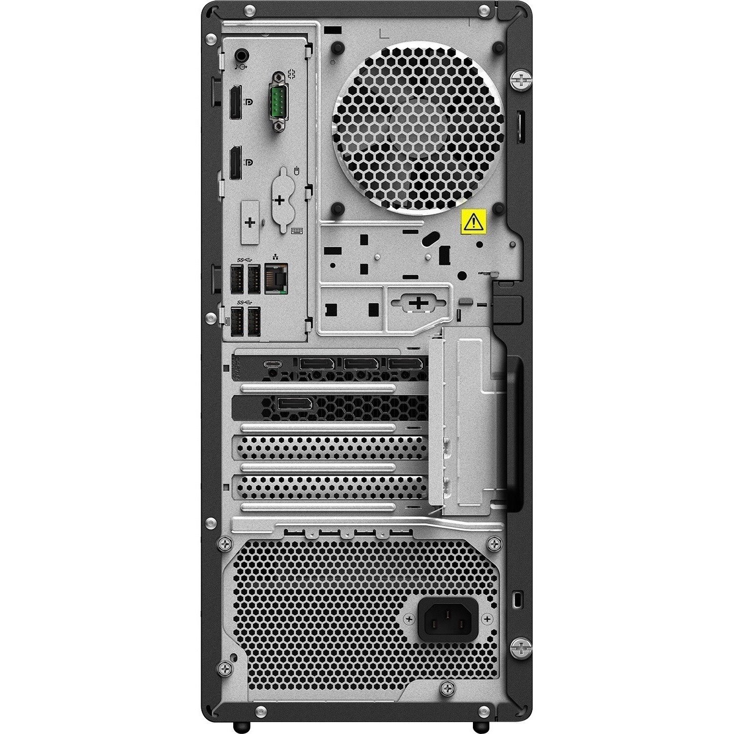 Lenovo ThinkStation P350 30E3002TCA Workstation - 1 x Intel Core i9 11th Gen i9-11900K - 16 GB - 512 GB SSD - Tower - Raven Black
