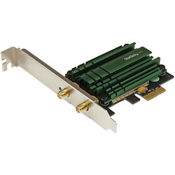 StarTech.com PCI Express AC1200 Dual Band Wireless-AC Network Adapter - PCIe 802.11ac WiFi Card