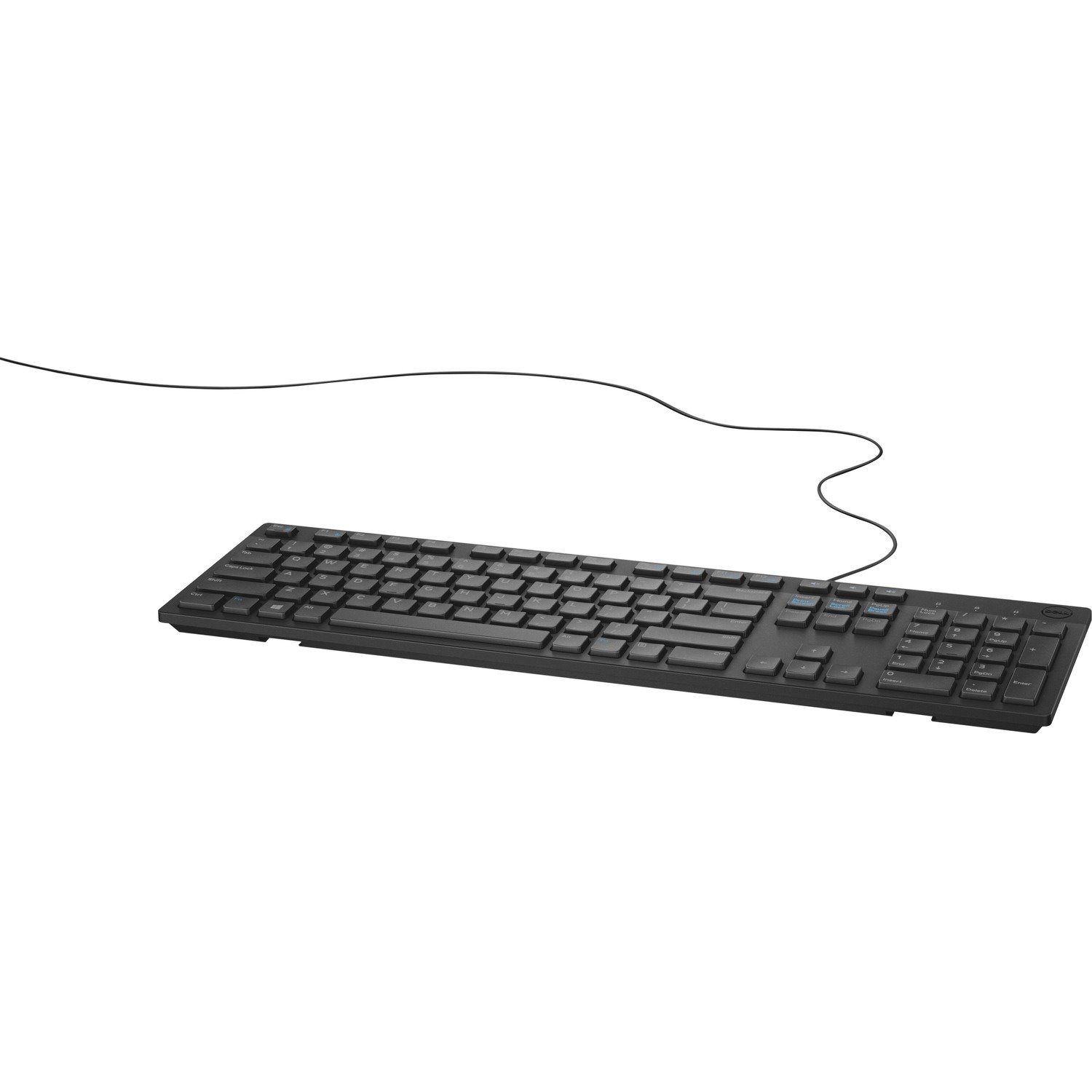 Dell KB216 Keyboard - Cable Connectivity - USB Interface - English - QWERTY Layout - Black