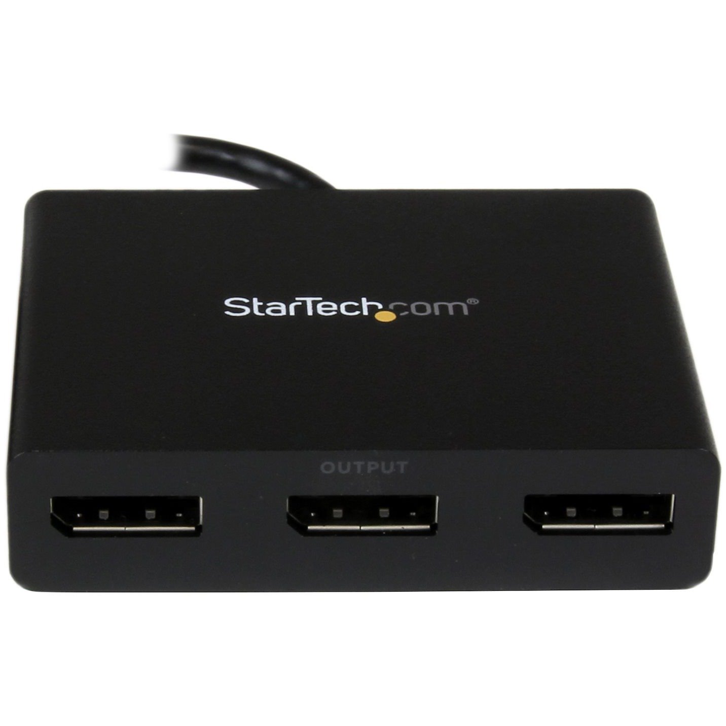 StarTech.com 3-Port DisplayPort 1.2 Splitter, DisplayPort to 3x DP Multi-Monitor Adapter, Dual 4K 30Hz and 1080p Computer MST Hub, Windows~3-Port Multi Monitor Adapter, DisplayPort 1.2 MST Hub, Dual 4K, 1x 1080p, Video Splitter for Extended Desktop Mode, Windows