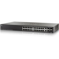 Cisco 500 SG500X-24 24 Ports Manageable Layer 3 Switch - Gigabit Ethernet, 10 Gigabit Ethernet - 10/100/1000Base-T, 10GBase-X - Refurbished