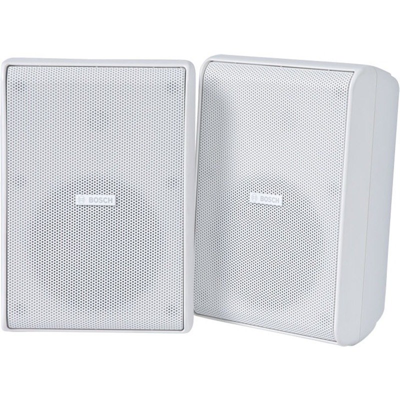 Bosch 2-way Indoor/Outdoor Wall Mountable, Cabinet Mount Speaker - 75 W RMS - White