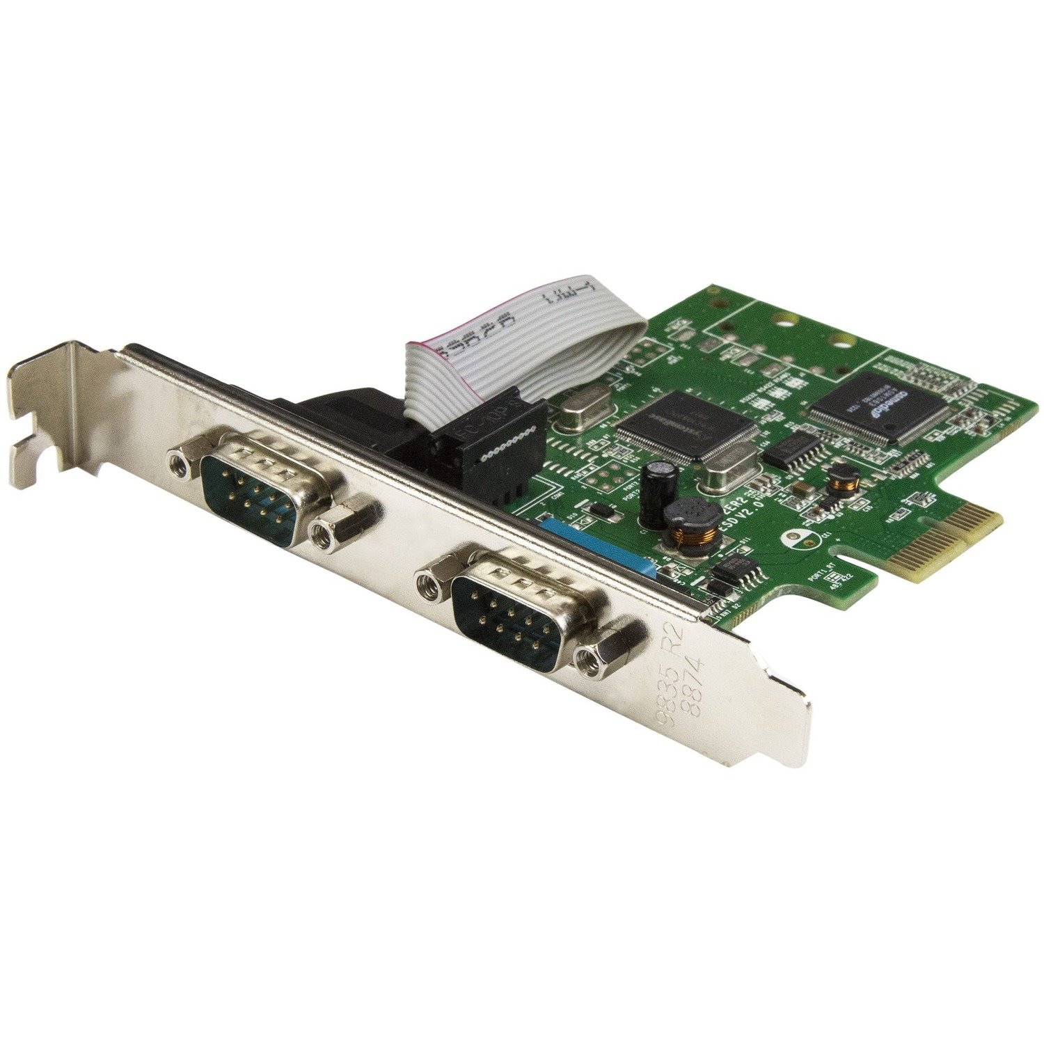 StarTech.com 2-Port PCI Express Serial Card with 16C1050 UART - RS232