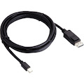 ViewSonic Mini Displayport Cable, Male to Male 6ft