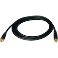 Eaton Tripp Lite Series RF Digital Coax Gold Audio Cable (RCA M/M), 6 ft. (1.83 m)
