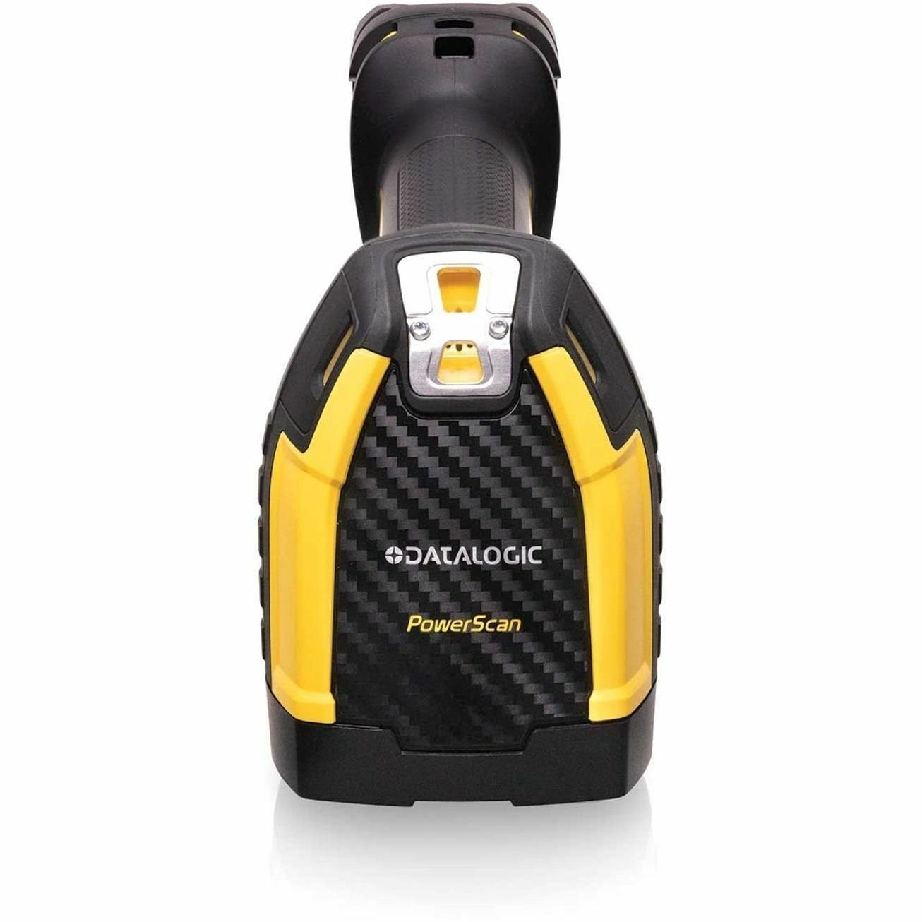 Datalogic PowerScan PBT9600 Rugged Industrial, Warehouse, Logistics, Inventory, Picking, Sorting Handheld Barcode Scanner Kit - Wireless Connectivity - Black, Yellow - USB Cable Included