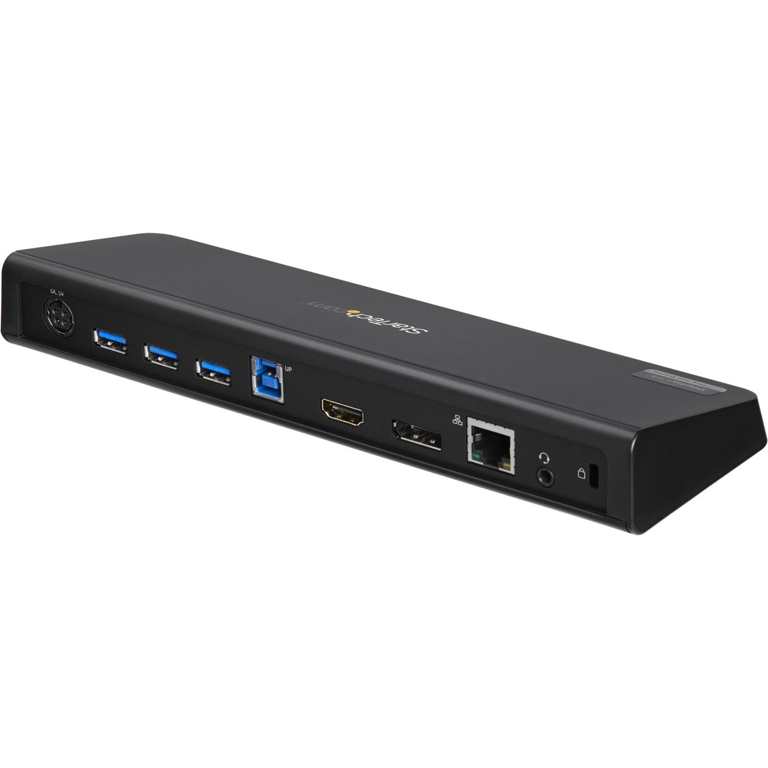 StarTech.com USB 3.0 Docking Station - Windows / macOS Compatible - Supports Dual Displays, HDMI / DisplayPort or 4K Ultra HD on a Single Monitor - USB3DOCKHDPC