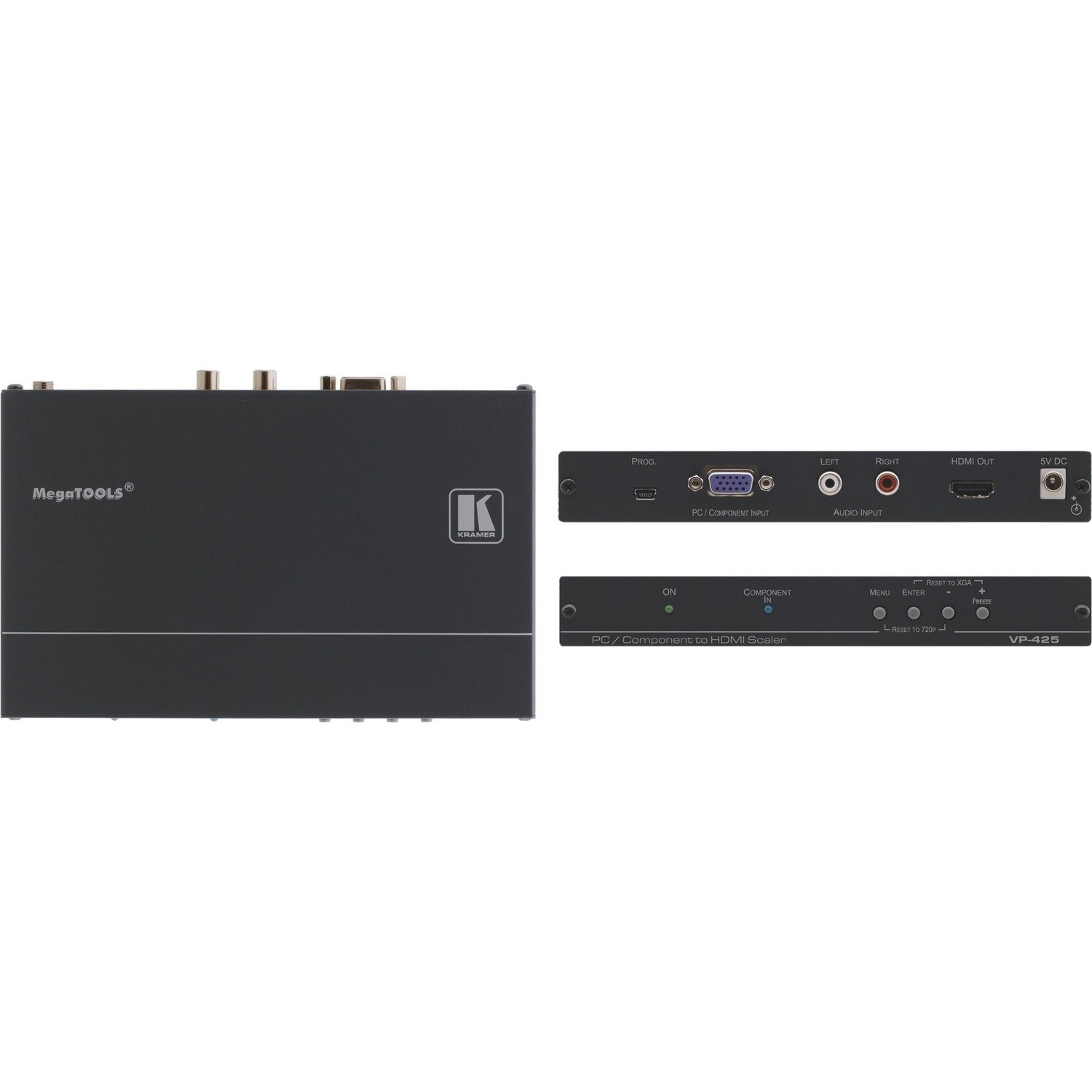 Kramer Computer Graphics Video & HDTV to HDMI ProScale Digital Scaler