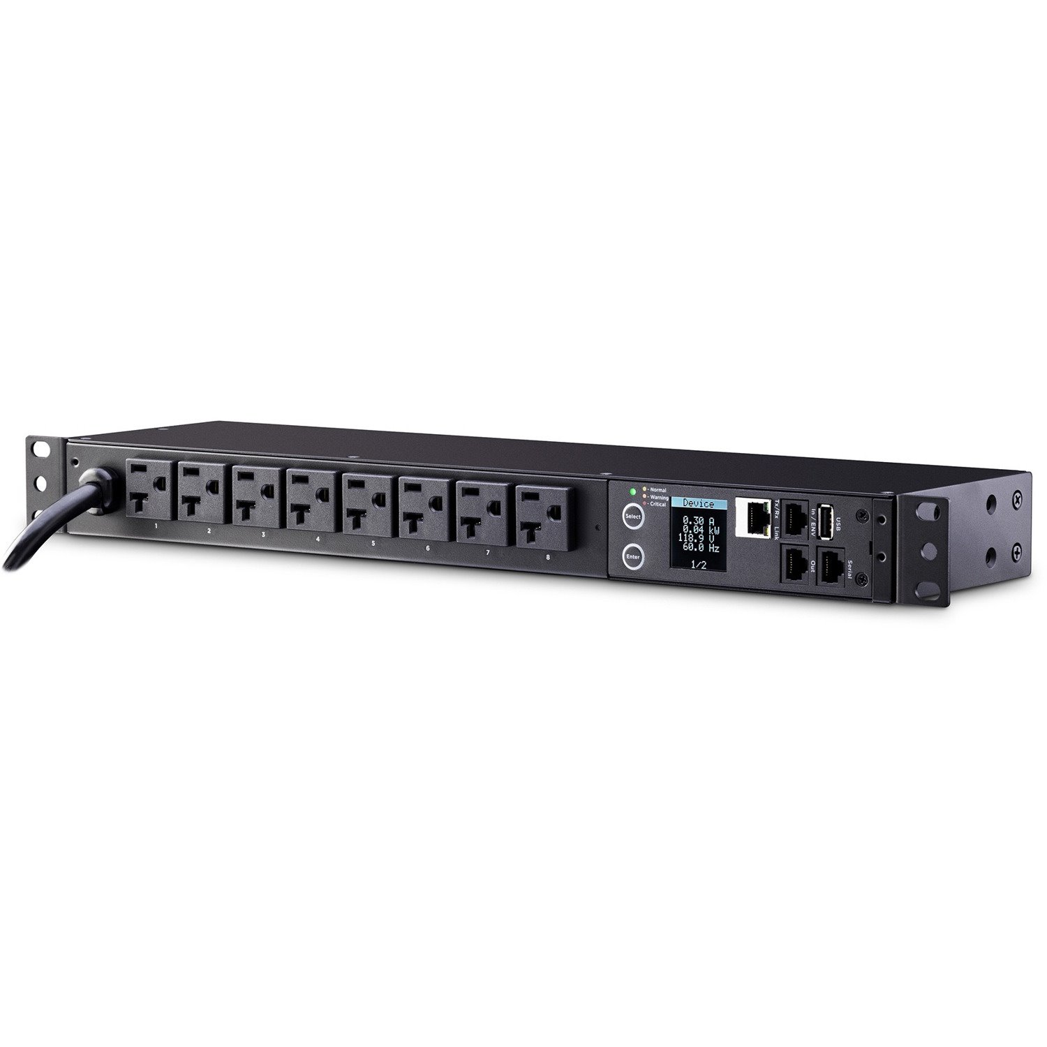 CyberPower PDU31002 100 - 120 VAC 20A Monitored PDU