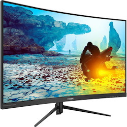 Philips Momentum 322M8CZ 32" Class Full HD Curved Screen Gaming LCD Monitor - 16:9 - Textured Black