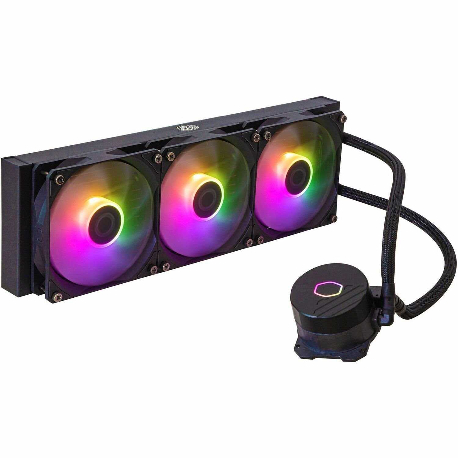 Cooler Master MasterLiquid 360L Core ARGB Cooling Fan/Radiator/Pump - Processor