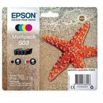 Epson EasyMail 603XL Original Extra Large Yield Inkjet Ink Cartridge - Multi-pack - Black, Cyan, Magenta, Yellow - 4 / Pack