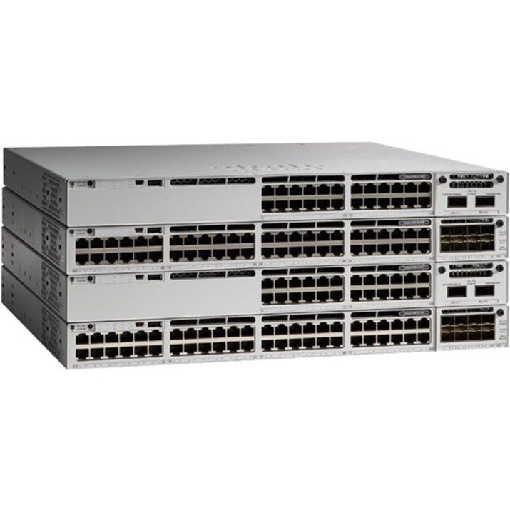 Cisco Catalyst 9300 C9300-48U 48 Ports Manageable Ethernet Switch - Gigabit Ethernet - 10/100/1000Base-T - Refurbished