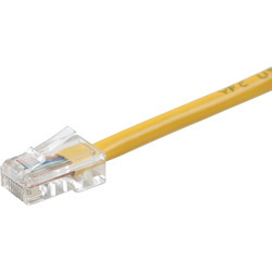 Monoprice ZEROboot Series Cat6 24AWG UTP Ethernet Network Patch Cable, 50ft Yellow