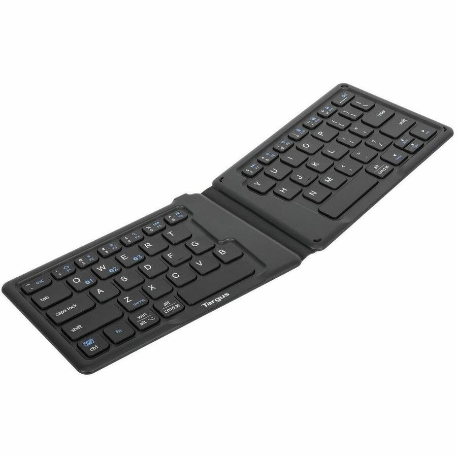 Targus AKF003UK Keyboard - Wireless Connectivity - English (UK) - QWERTZ Layout - Black