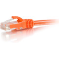 C2G-125ft Cat6 Snagless Unshielded (UTP) Network Patch Cable - Orange