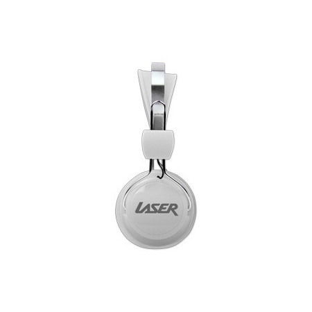 LASER Wired Over-the-head Binaural Stereo Headphone - White - 1