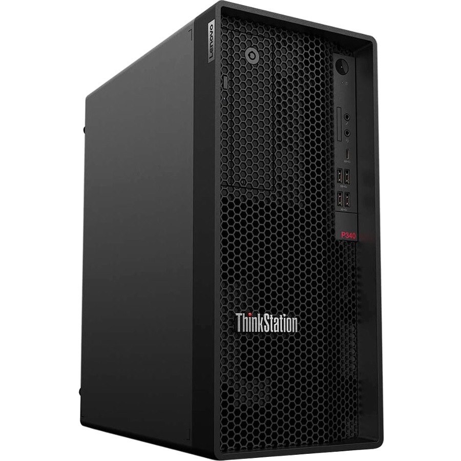 Lenovo ThinkStation P340 30DH000NCA Workstation - 1 x Intel i5-10500 - 16 GB - 512 GB SSD - Tower - Raven Black