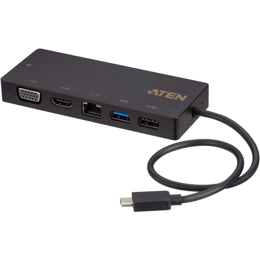 ATEN USB-C Multiport Mini Dock with Power Pass-Through