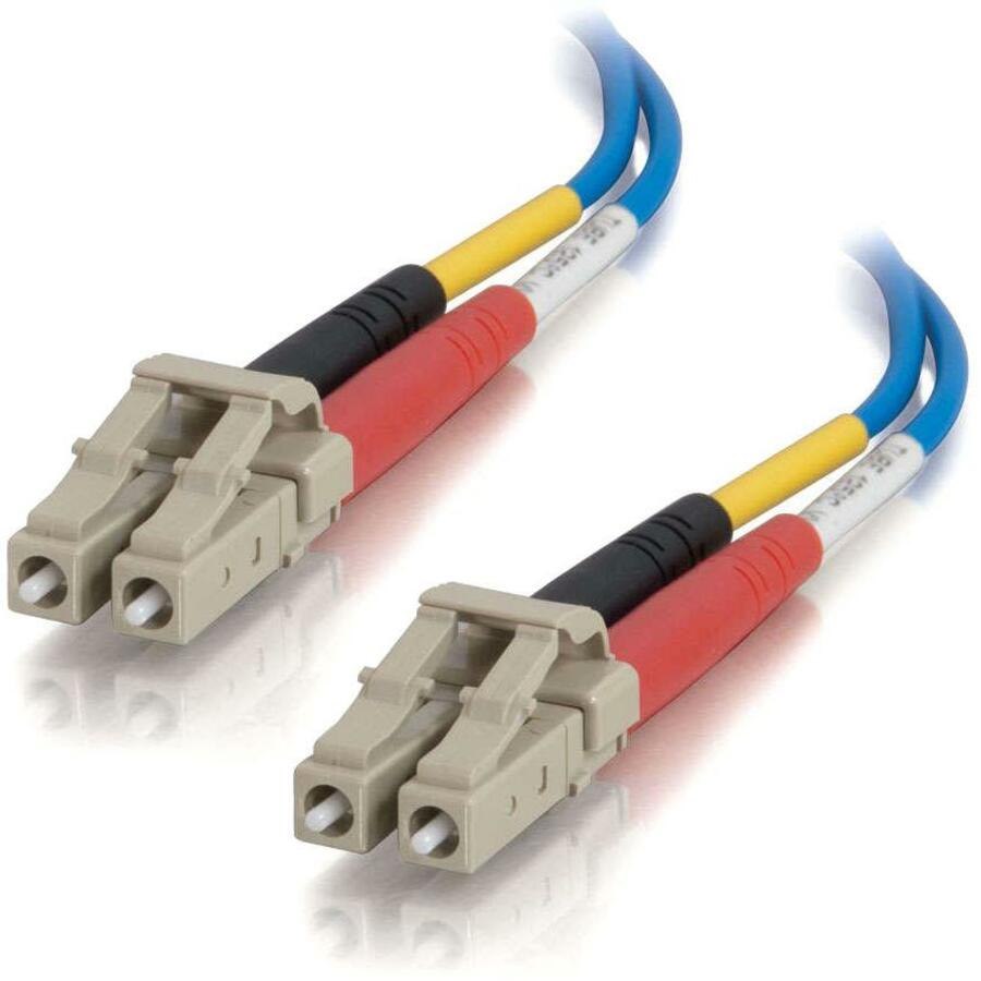 C2G-3m LC-LC 50/125 OM2 Duplex Multimode PVC Fiber Optic Cable - Blue