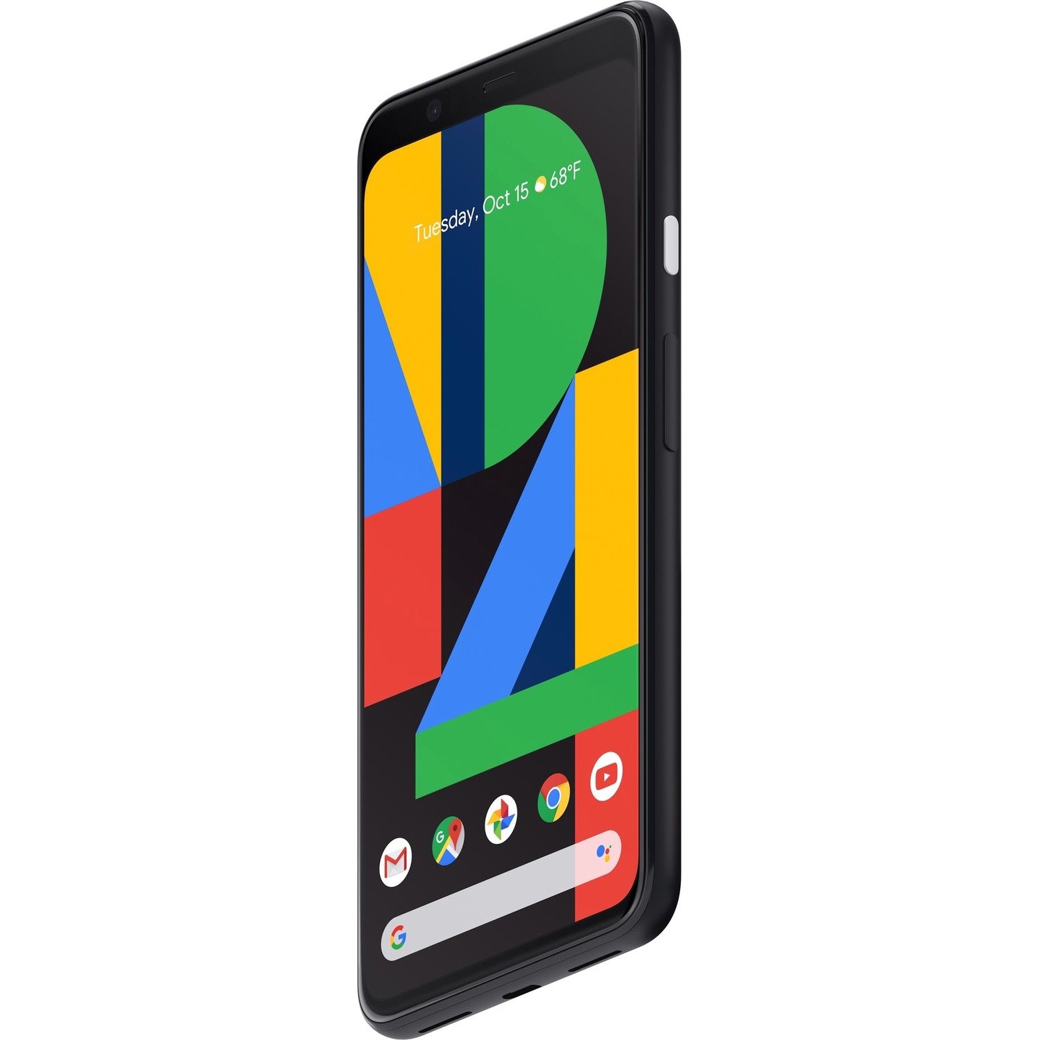 Google Pixel 4 XL 128 GB Smartphone - 16 cm (6.3") P-OLED QHD+ 1440 x 3040 - Kryo 485Single-core (1 Core) 2.84 GHz + Kryo 485 Triple-core (3 Core) 2.42 GHz + Kryo 485 Quad-core (4 Core) 1.78 GHz - 6 GB RAM - Android 10 - 4G - Clear White