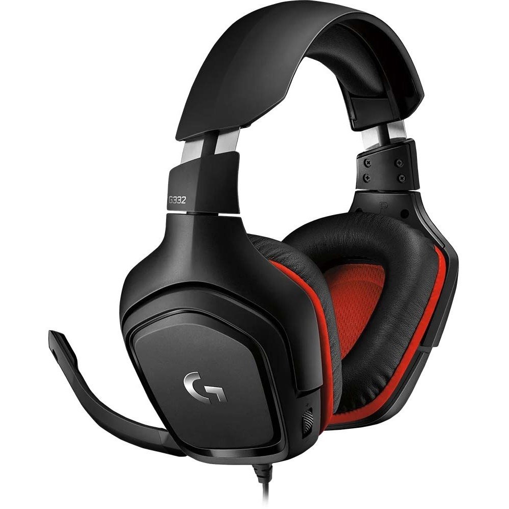 Logitech G332 Wired On-ear, Over-the-head Stereo Gaming Headset