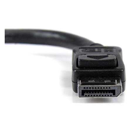 StarTech.com DisplayPort to DVI Adapter, DisplayPort to DVI-D Adapter/Video Converter 1080p, DP 1.2 to DVI Monitor, Latching DP Connector