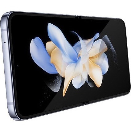 Samsung Galaxy Z Flip4 256 GB Smartphone - 17 cm (6.7") Flexible Folding Screen Dynamic AMOLED 2640 x 1080 - Octa-core (Cortex X2Single-core (1 Core) 3.18 GHz + Cortex A710 Triple-core (3 Core) 2.70 GHz + Cortex A510 Quad-core (4 Core) 2 GHz) - 8 GB RAM - Android 12 - 5G - Blue