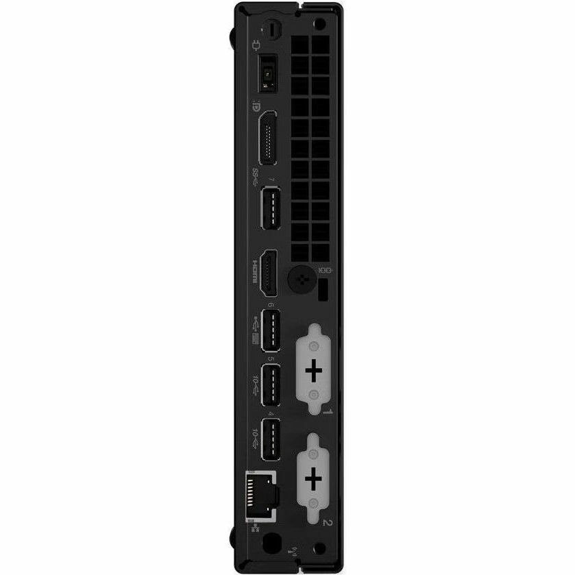 Lenovo ThinkCentre M70q Gen 4 12E30058UK Desktop Computer - Intel Core i5 13th Gen i5-13400T - 8 GB - 256 GB SSD - Tiny - Black