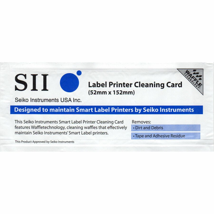 Seiko Cleaning Card for SLP Printers