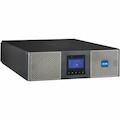 Eaton 9PX 6000VA 5400W 208V Online Double-Conversion UPS - L6-30P or Hardwired Input, 2 L6-20R, 2 L6-30R, Lithium-ion Battery, Cybersecure Network Card, Extended Run, 3U Rack/Tower - Battery Backup