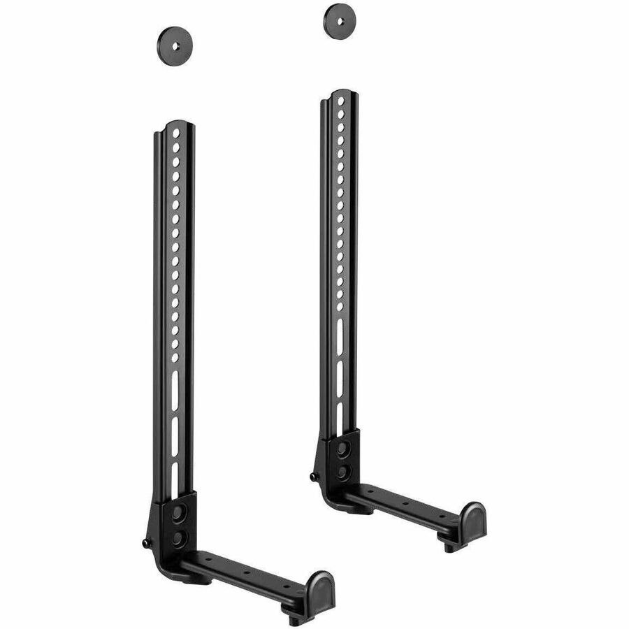 Peerless-AV&reg; ACSBR2 Mounting Bar for Soundbar, Wall Mount - Black