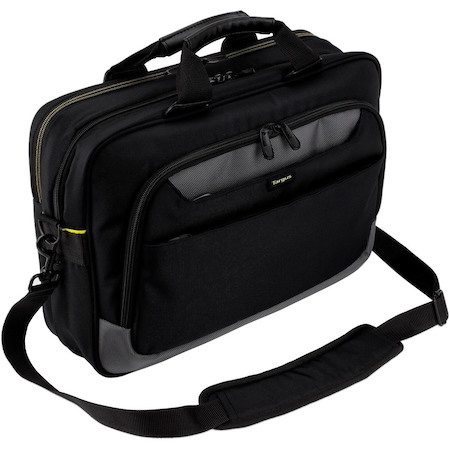 Targus City Gear TCG460 Carrying Case (Messenger) for 15.6" Notebook - Black, Gray