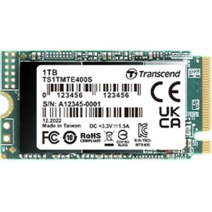 Transcend MTE400S 1 TB Solid State Drive - M.2 2242 Internal - PCI Express NVMe (PCI Express NVMe 3.0 x4)