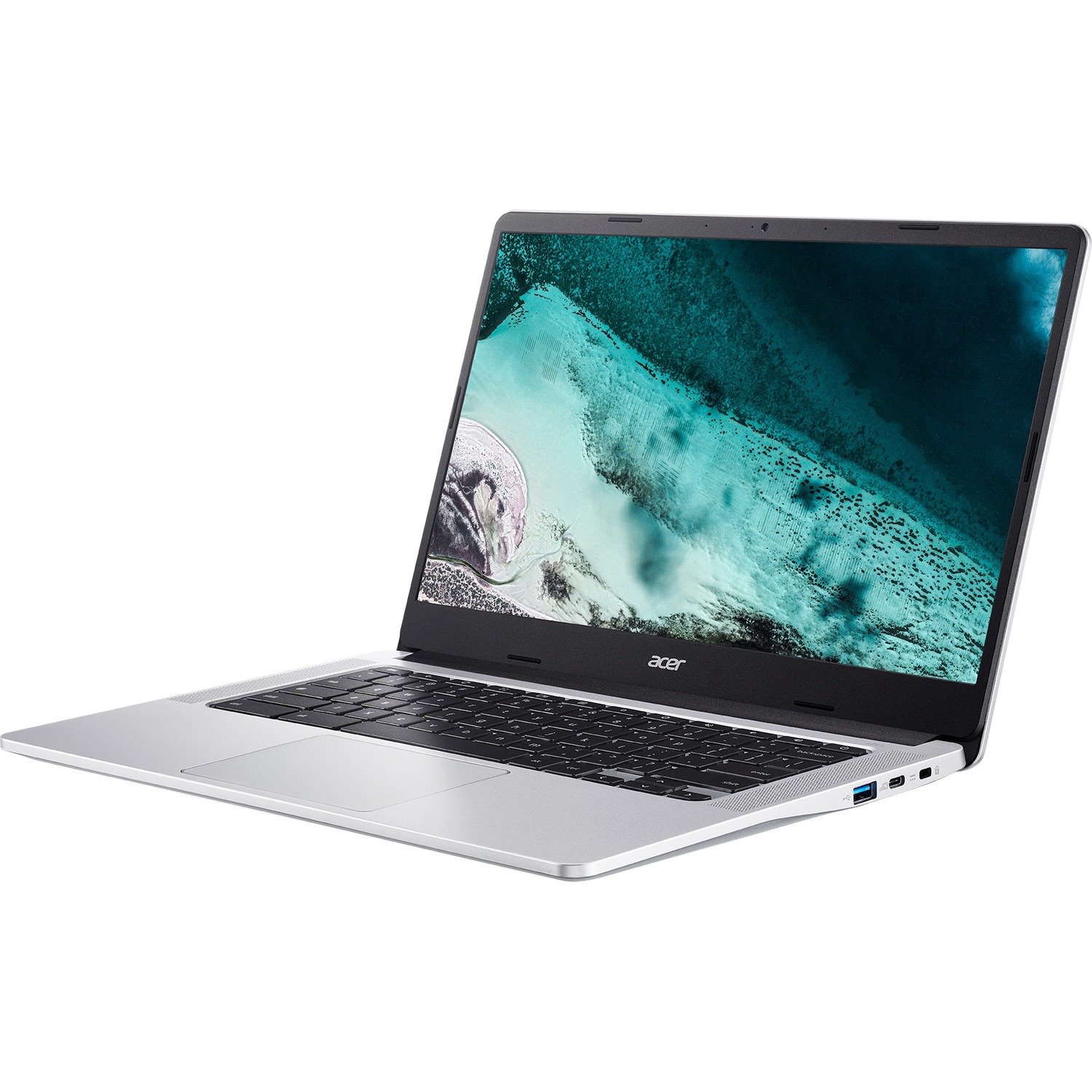 Acer Chromebook 314 CB314-3HT CB314-3HT-C9VS 14" Touchscreen Chromebook - Full HD - Intel Celeron N4500 - 4 GB - 128 GB SSD - 128 GB Flash Memory - English (US) Keyboard - Silver