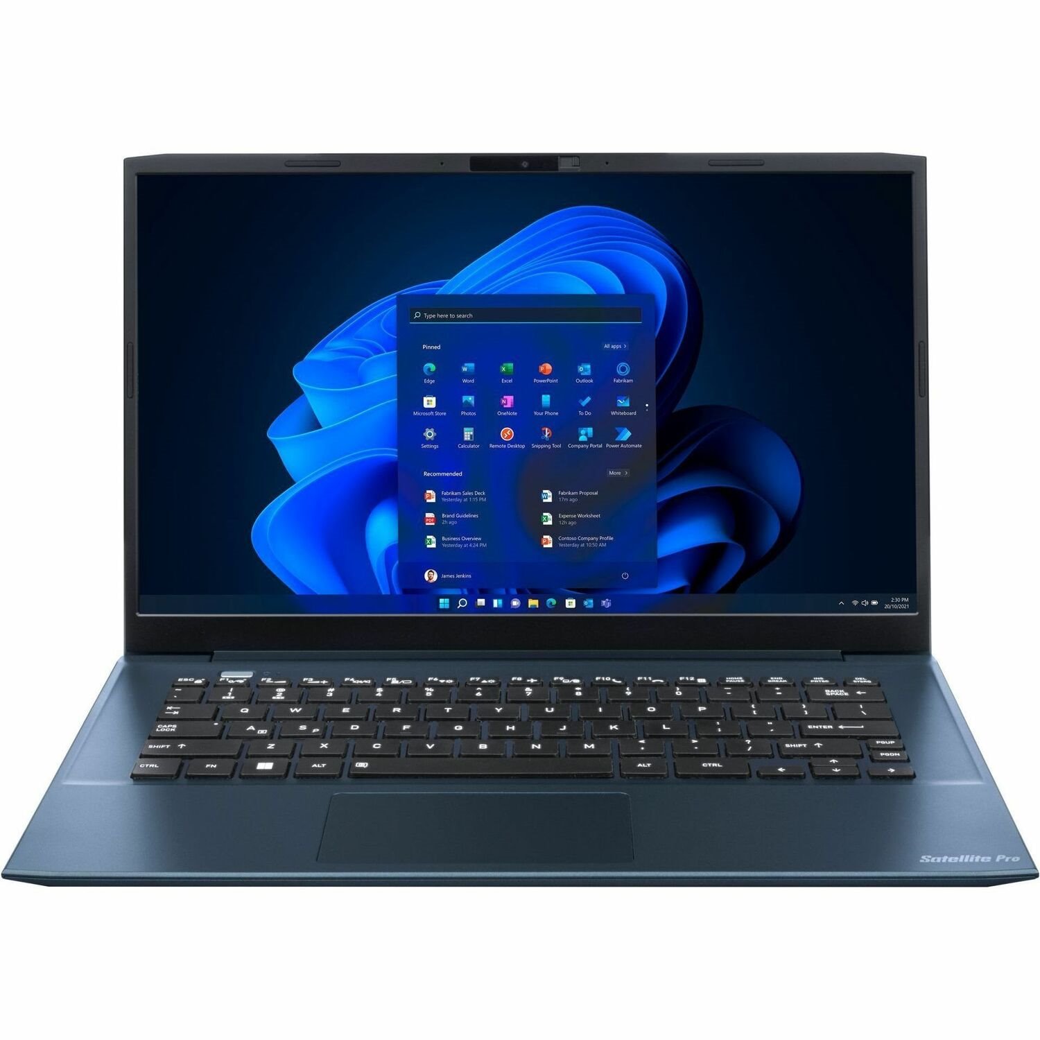Dynabook Satellite Pro C40-K 14" Notebook - Full HD - Intel Celeron 7305 - 4 GB - 128 GB SSD - Dark Blue