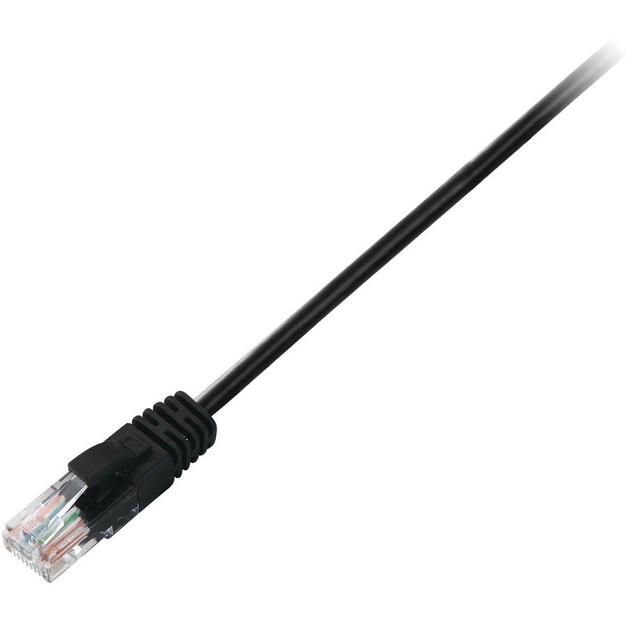 V7 V7CAT6UTP-10M-BLK-1E 10 m Category 6 Network Cable for Modem, Patch Panel, Network Card