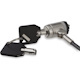 StarTech.com Keyed Cable Lock for Laptops - Push-to-LockButton
