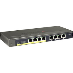 Netgear ProSafe Plus Switch 8-port Gigabit Ethernet Switch with 4-port PoE (v3)
