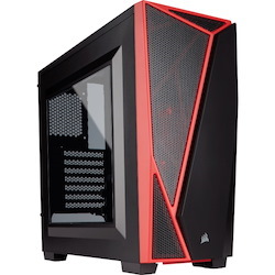 Corsair Carbide Spec-04 Computer Case - Mid-tower - Black, Red