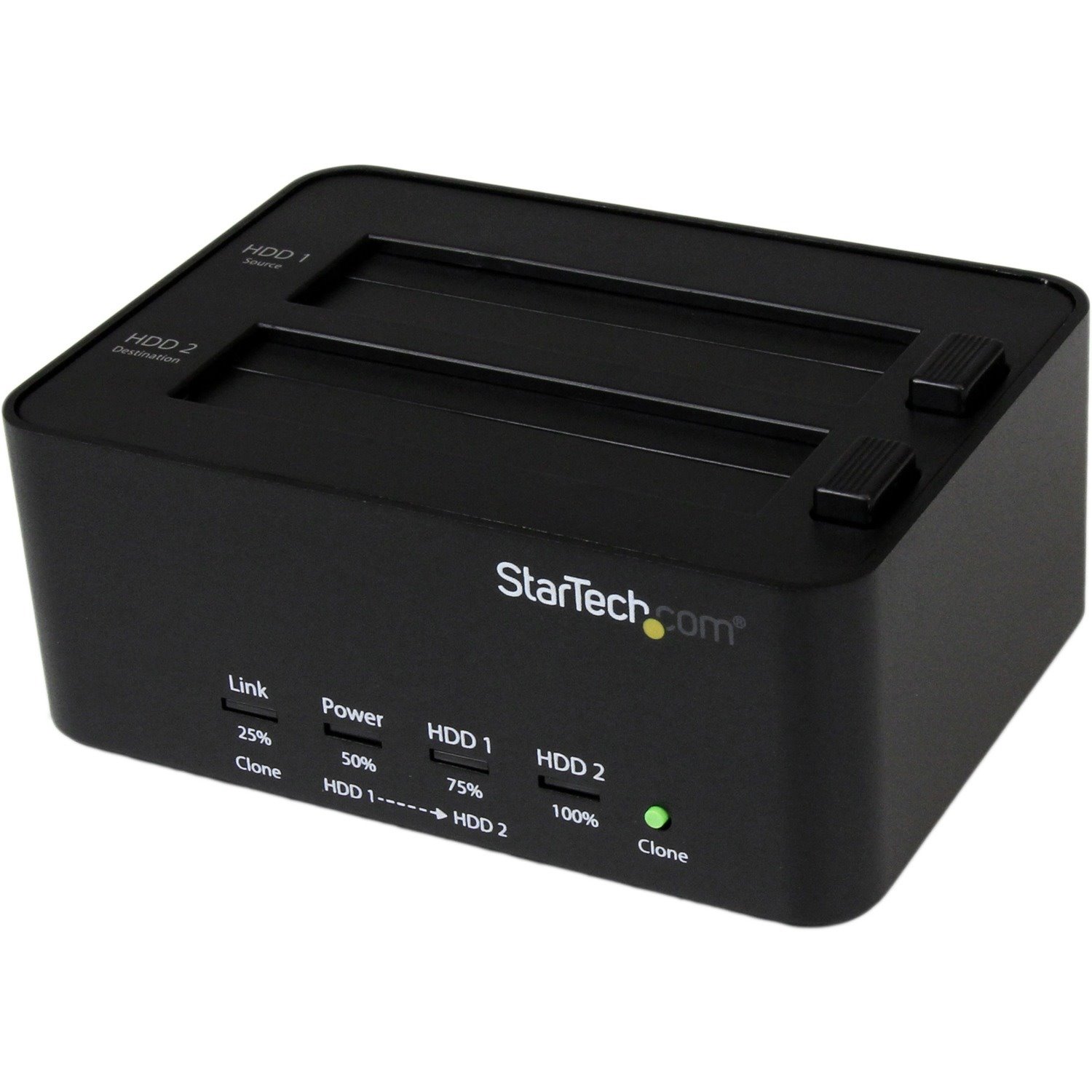 StarTech.com Drive Dock SATA/600 - USB 3.0 Type B Host Interface External - Black