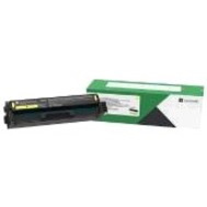 Lexmark Unison Original High Yield Laser Toner Cartridge - Yellow Pack