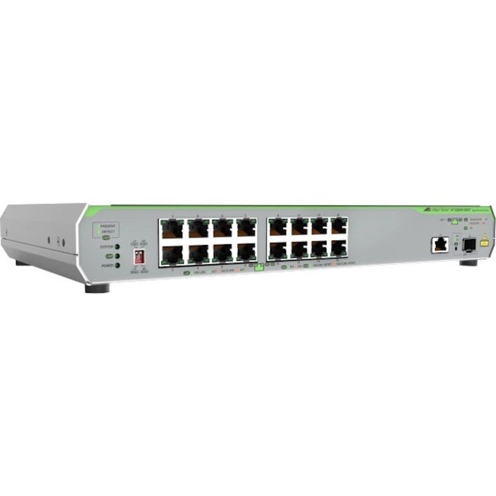 Allied Telesis CentreCOM GS910/XST GS910/18XST 17 Ports Ethernet Switch - Gigabit Ethernet, 10 Gigabit Ethernet - 10/100/1000Base-T, 10GBase-X, 10GBase-T