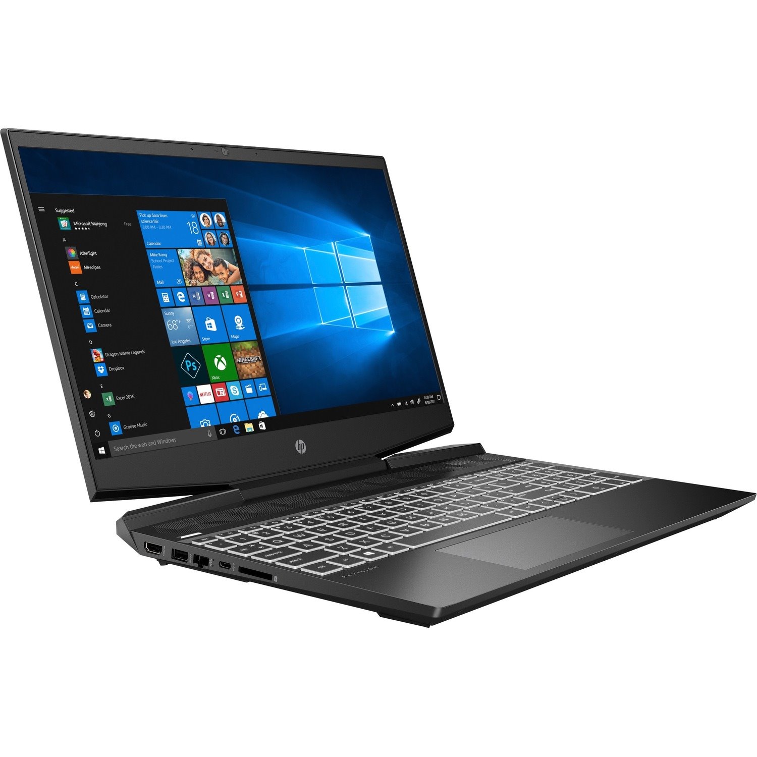 HP Pavilion Gaming 15-dk0000 15-dk0068wm 15.6" Gaming Notebook - Full HD - Intel Core i5 9th Gen i5-9300H - 8 GB - 256 GB SSD