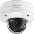 Bosch FLEXIDOME IP Starlight 6 Megapixel Outdoor Network Camera - Color, Monochrome - 1 Pack - Dome - White