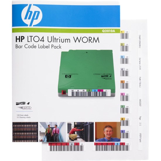 HPE Worm Bar Code Label