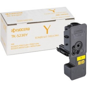 Kyocera TK-5230Y Original Laser Toner Cartridge - Yellow - 1 Pack