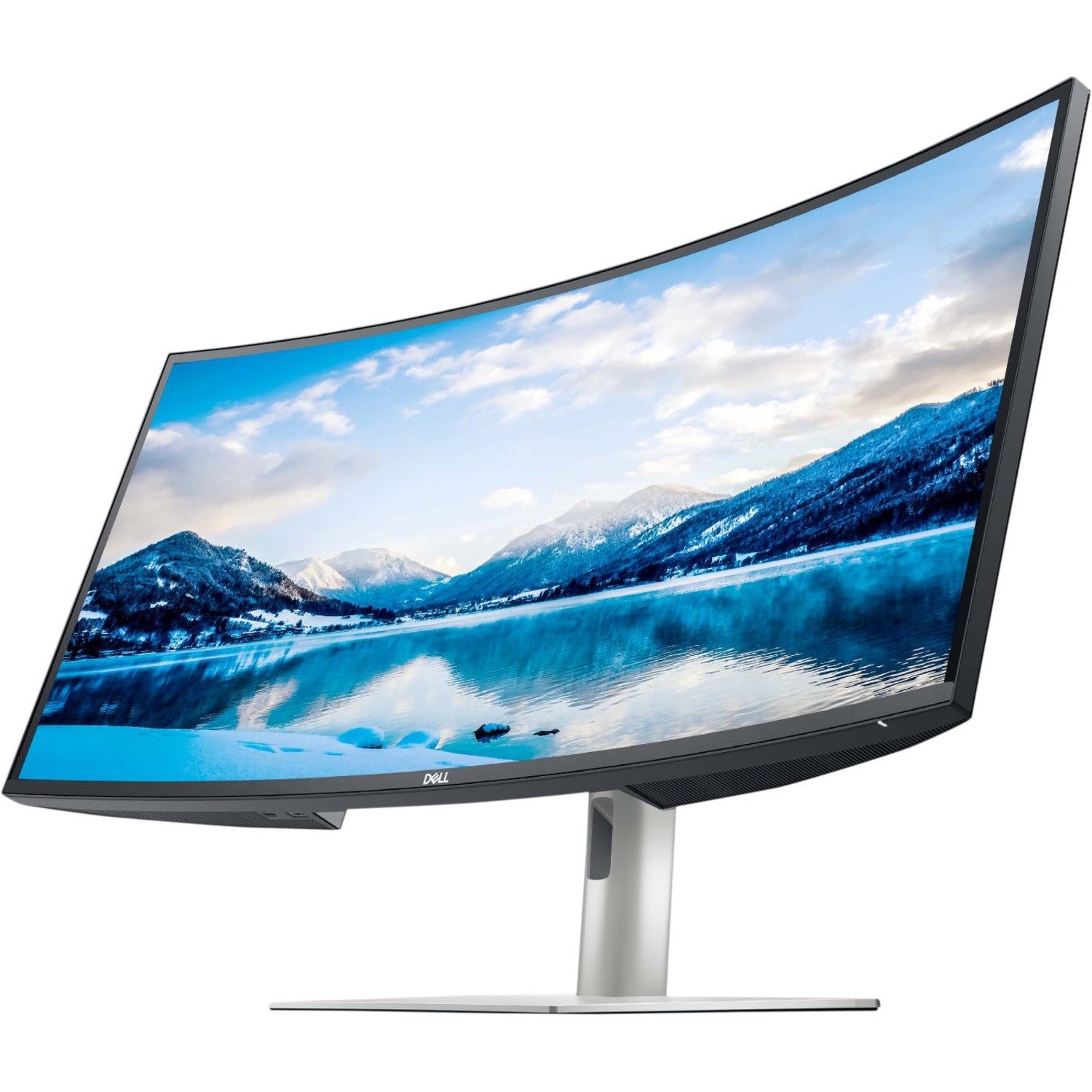 Dell UltraSharp U3421WE 34.1" Curved Screen LCD Monitor - 21:9 - Platinum Silver