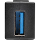 Tripp Lite by Eaton USB 3.0 All-in-One Keystone/Panel Mount Coupler (F/F), Black